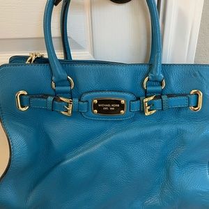 Turquoise Michael Kors purse